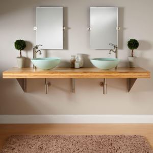 Най-добрата цена и мода бамбук плотове баня